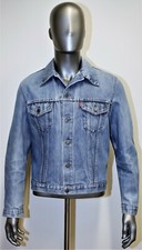 LEVIS denim trucker jacket 2 pockets vintage 70/80s 42US 48FR