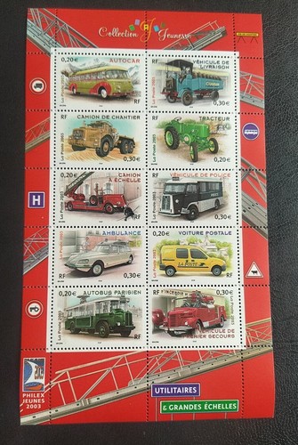 France bloc feuillet timbres - france,