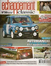 ECHAPPEMENT CLASSIC 30 AUTOBIANCHI A112 ABARTH 70HP COUPE CHEVRON B16 A110 1800