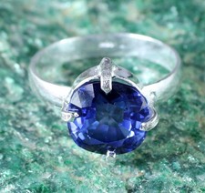 Saphir Bleu Naturel De Ceylan