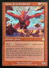 mtg magic Desolation Giant apocalypse FRENCH vf fr Géant de la désolation