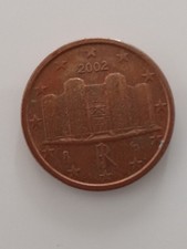 Un Céntimo dé euro Italia del Año 2002