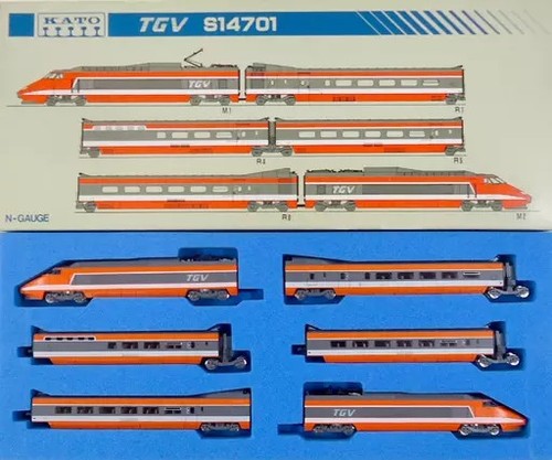Kato french railroad tgv - kato,