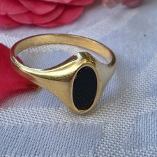 Chevalière homme vintage