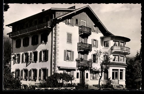 Cpa chamonix hôtel - chamonix,, albert