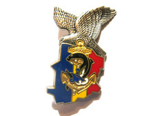 RARE INSIGNE TROUPES DE MARINE