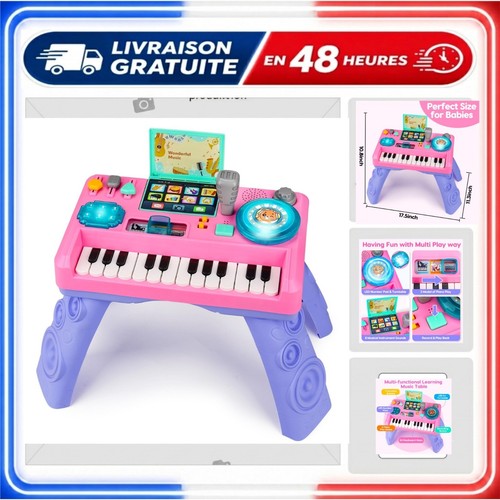 Jouet musical bébé table - musical,