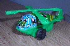 Jouet ancien helicoptere tole - ancien,