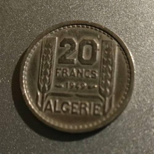 Francs algérie 1949 - 20,