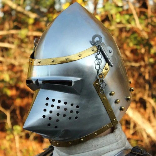 Casque médiéval combat - casque,