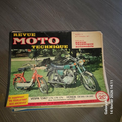 Rtm honda cb250 cb350 - 3, vespa