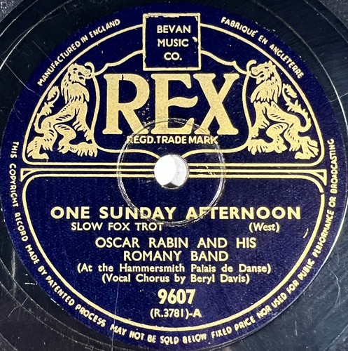 Oscar rabin and - rabin, romany