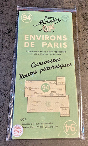 Carte routière michelin - carte,