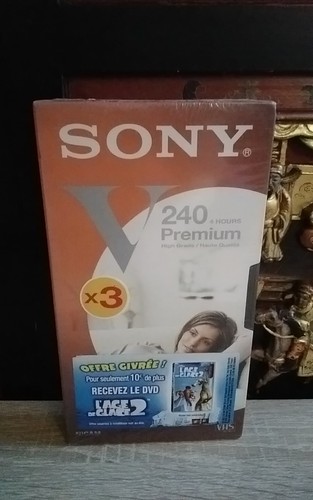 Cassette video vierge vhs - cassette,