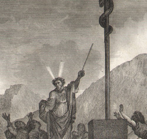 1800 gravure ancien testament - 1800,