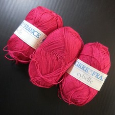 3 pelotes fil tricot laine