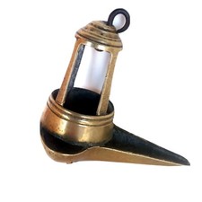 ANCIENNE LAMPE A HUILE A