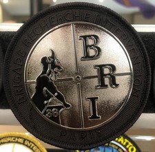 écusson police nationale iron