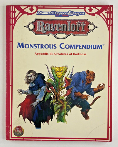 Ravenloft monstrous - ad&d,