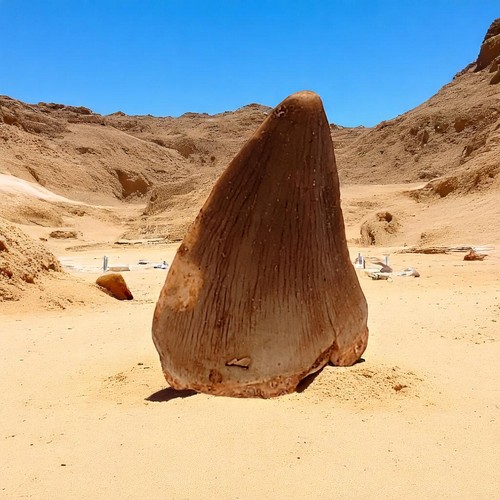Authentic mosasaur tooth - mosasaur,