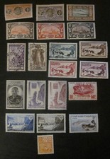 Lot 20 timbres Colonies St