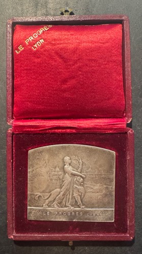 Médaille bronze argenté le - médaille,