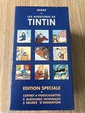 COFFRET 4 CASSETTE VIDÉO VHS