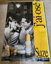🥃 Affiche Publicitaire SUZE