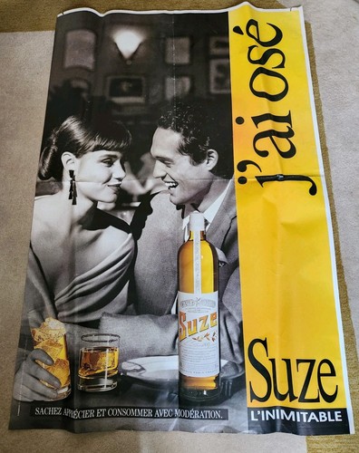 Affiche publicitaire suze - affiche,