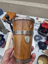 GOBELET (VERRE) EN BOIS ET