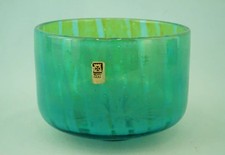 Vase rare en verre  Malte  Michael Harris Mdina Glass, première production 1900