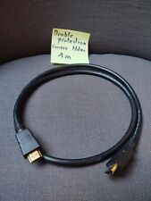 Câble HDMI mâle/mâle de 1m, ou 1,4 m ou 1,5 m (audio-video)