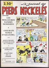 LE JOURNAL DES PIEDS-NICKELÉS - L’ÉPATANT n°118 novembre 1975 Très bon état