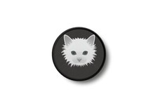 Patch badge ecusson imprime thermocollant chat ref2
