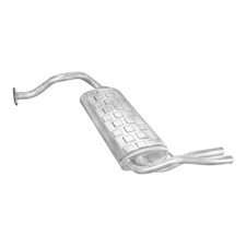 Silencieux d'échappement pour Honda CRX 87-91 1.6 16V cat échappement