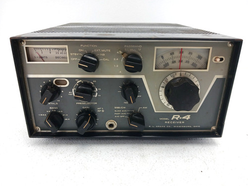 Drake ham radio receiver - r-4,