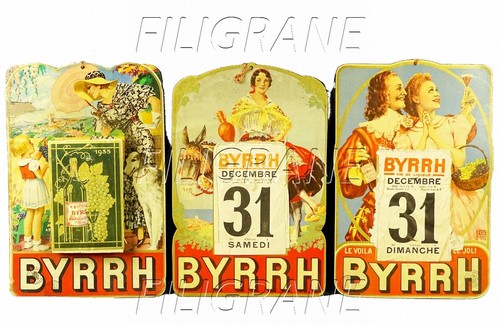 Byrrh apéritif rvuc poster - byrrh,