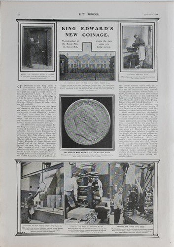 1902 imprimé king edwards - imprimé,