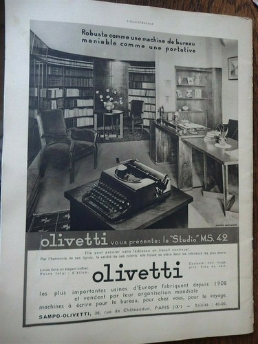 Olivetti machine écrire - olivetti,
