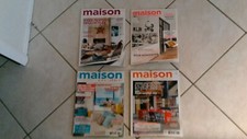 lot 4 magazines revues DECORATION "MAISON CREATIVE"  2015-2018-free port gratuit