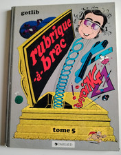 ANCIENNE BD RUBRIQUE A BRAC GOTLIB TOME 5  1983