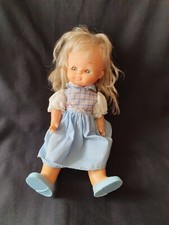 Poupée Famosa spain blonde yeux dormants bleus 38 cm vintage ancien