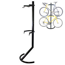 Béquille pour 2 Vélos 90Kg Bicyclette Support Système Suspension Accrochage