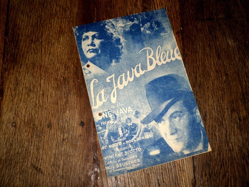 Java bleue film une - bleue,