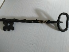  ACCROCHE / PORTE CLES - TORCHONS 4 crochets ferronnerie crochet mural neuf 