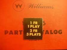 flipper  Williams : entrée de