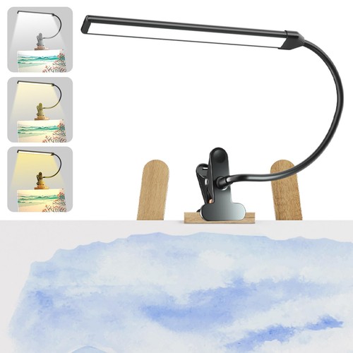 Clip led easel lamp - clip-on,