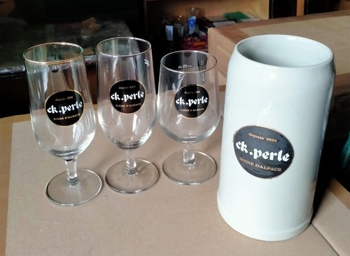Verres chope biére ck - verres,