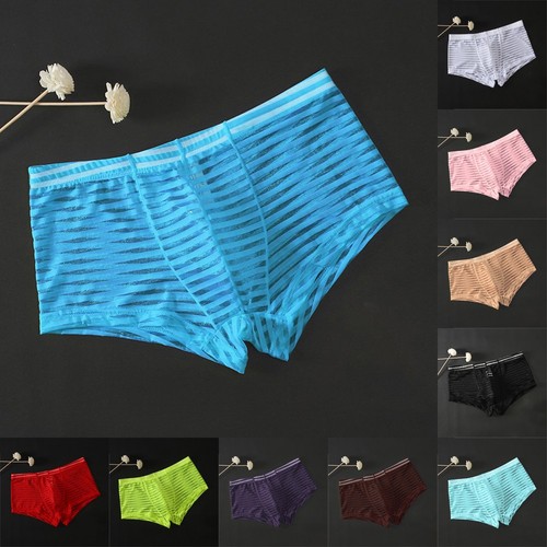 Boxer homme sexy maille
