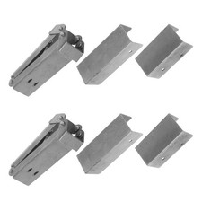  1 jeu de charnières pour table pliante : accessoire de charnière pour cadre de